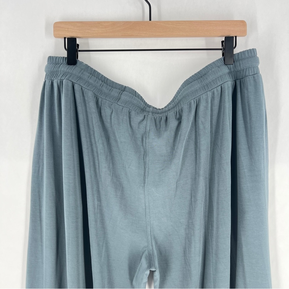 Women’s Slate Blue Jogger Track Pants - Drawstring Waist - Picture 10 of 16